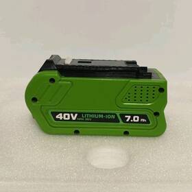Gpr-li40v Greenworks 40v Lithium-ion 7.0ah Green Power Tool Battery Used