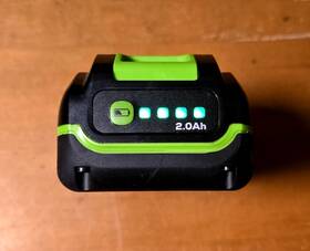 Lb40hp020 Greenworks 40v 2.0ah Lithium-ion Battery 72wh