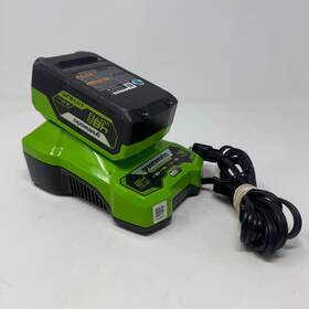 Lb48a020 Greenworks 48 Volt Max 2.0 Ah Lithium Ion Battery And Charger 2018