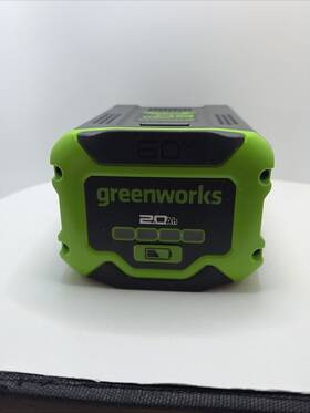 Greenworks Lb6021 Genuine Ultra Power 60v 2.0 Ah Lithium Ion Battery
