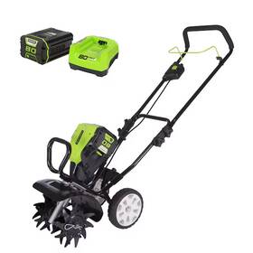 Tl80l210 Greenworks 80v Cordless Electric Cultivator Li-ion Charger Included #tl80l210 Tl80l210 Greenworks 80v Cordless Electric Cultivator Li-ion Charger Included #tl80l210