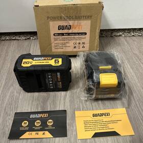 Guad Pexi Dv2060 Upgraded 2-pack 6ah 20v Replacement Batteries Compatible With Dw Battery Xr