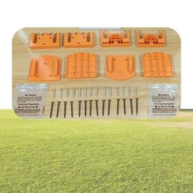 Haiouus 467669885377 Orange 4 / Combo Pack For Fridgid 18v Tool And Battery Mounts Holders