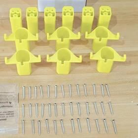 Haiouus 633643635935 6 Pack For Ryobi 18v One Tool And Battery Mounts / Holders