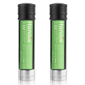 Hanaix 652042607732 2 Pack 3500mah Ni-mh 3.6v Battery For Black And Decker Versapak Gold Hanaix 652042607732 2 Pack 3500mah Ni-mh 3.6v Battery For Black And Decker Versapak Gold