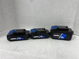 Bph01 Hart 3 Pack 20v Lithium-ion Battery Working Perfectly