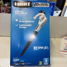 Charger.hgbl051vnm.new Hart Hgbl051 20v Centrifugal Blower W/2.0 Battery And Open Box.0053