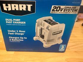 Hgcg021nvm Hart Dual Port 20v Fast Charger New In Box