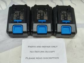 Pbh002 Hart Salvage 3 Unit Non-working 20v 2ah Lithium Batteries #txbin 1-5 Pbh002 Hart Salvage 3 Unit Non-working 20v 2ah Lithium Batteries #txbin 1-5