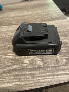 57367 Hercules Open Box / 12v Lithium Ion 2.0 Ah Battery 57367 Hercules Open Box / 12v Lithium Ion 2.0 Ah Battery