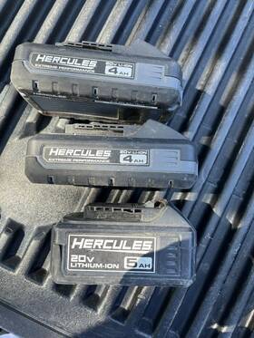 Hc044 Hercules 59247 20v 4.0 Ah Extreme Performance Battery New Fast Free Shipping Hc044 Hercules 59247 20v 4.0 Ah Extreme Performance Battery New Fast Free Shipping