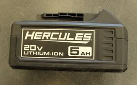 59642 Hercules Hc01 20v 5 Ah Lithium-ion Rechargeable Battery #59642