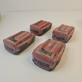 Hilti 18/1.6 B18/1.6 4 Lot - B18 Volt 1.6ah Battery Pack-4 Pack Works Tested