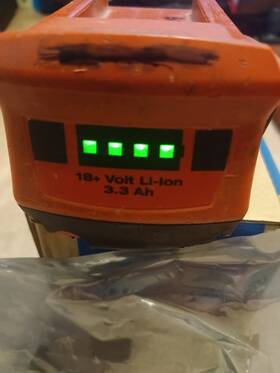 Hilti 2018498 Cpc B18/3.3 Li-ion 18v Battery Pack