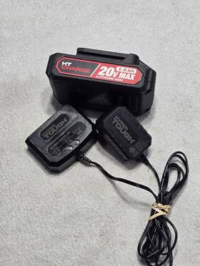 Ht1847-20006569-aq90050g Hyper Tough 20v Max 4.0ah Ht Charge Lithium-ion Battery And Charger