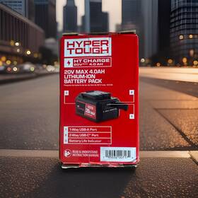 Hy5601050516016 Hyper Tough 20v Max 4.0ah Lithium-ion Battery Pack