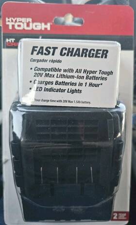 Js-22055-117u Hyper Tough Js 22055-117u 20v Max Battery Charger Nip