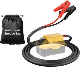 Iixwuq 313046467493 Jumper Cables With Adapter For Dewalt 20v Battery 2ft 8awg Portable Dew