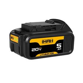 Imah 695790573928 Replacement Battery For Dewalt 20v Lithium-ion 5.0ah Replace Fo