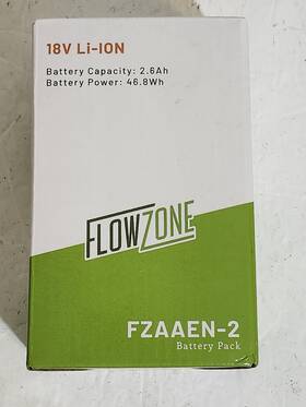 Fzaaen-2 Ion Flowzone Lithium-ion Battery 18v 2.6 Ah