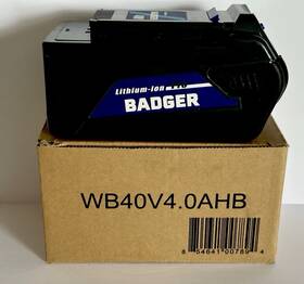 Wb40v4.oahb Ion Badger Lithium-ion 40volt Battery Brand New In Box