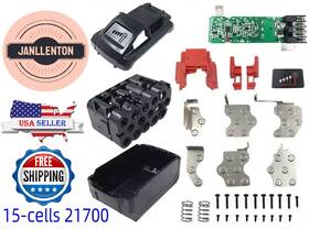 Janllenton Jyx-aa-005 Milwaukee M18 18v 12.0ah Battery Case Replacement Diy Repair Kit