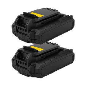 Joiry 700398189225 2-pack 20v Max 4000mah Li-ion Battery With Higher Safety And Longer Runtime - W