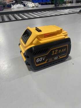 60v-yel Joromov Jrm-batterypk-20/60v-yel/bk 20v/60v 12ah Lithium Ion Power Tool Battery Pack Fuel Indicator