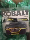 K20-lb40a Kobalt 20v Lithium-ion 4.0ah K20-lb40a Kobalt 20v Lithium-ion 4.0ah