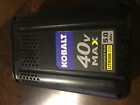 Kb-540-06 Kobalt Max Battery Ah Model New