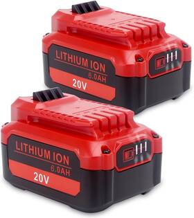 Keke Direct-us 445027928921 Upgraded 6.0ah 20v Lithium Replacement Battery Compatible With Craftsman V20 Ser