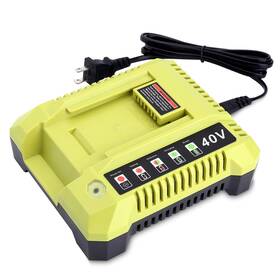 Ryo-op401-ke Kekepowtobat Compatible With Ryobi 40v Charger Op401 Fast 40 Ryo-op401-ke Kekepowtobat Compatible With Ryobi 40v Charger Op401 Fast 40