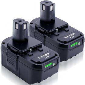Kekepowtobat Ryo-p108-ke 7000mah 18v Replacement Battery Pack For Ryobi Tools Compatible With P108 P189