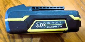 Kobalt 000119 18v Compact Lithium Ion Battery