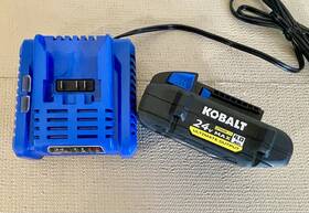 2887500 Kobalt Kobalt-battery And Charger-new-ultimate Output Lithium 24v-4ah 2887500 Kobalt Kobalt-battery And Charger-new-ultimate Output Lithium 24v-4ah