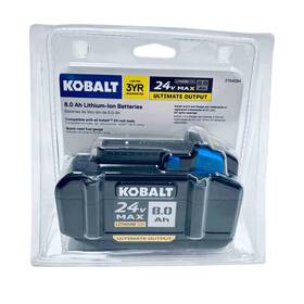 3764094 Kobalt 24v 8.0 Ah Lithium-ion Tool Battery 4191