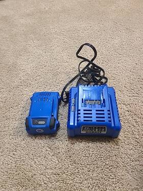422-03 Kobalt Kb 24v Max 4ah Lithium-ion Power Tool Battery And Charger