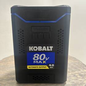 480-06 Kobalt Kb Genuine 80v Max 4.0ah Ultimate Output Lithium Ion Battery