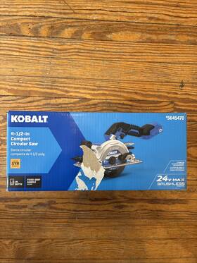 5645470 Kobalt C028 24volt Max 4 1/2 Inch Compact Brushless Circular Saw 5645470 Kobalt C028 24volt Max 4 1/2 Inch Compact Brushless Circular Saw