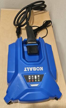 752-03 Kobalt Max Lithium Krc Charger And Free Shipping