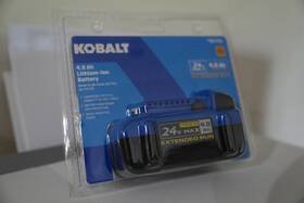 424-03 Kobalt 761710 New Kb 24v Max 4.0 Ah Lithium-ion Extended Run Battery