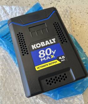 Kb480c-06 Kobalt 80v Max 4.0ah Lithium Ion Battery New Pulled From Kit