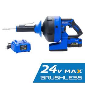 Kda-4024a-03 Kobalt 24-v 5/16 Inch Dia X 35-ft L Galvanized Wire 4 Ah Cordless Machine Augers