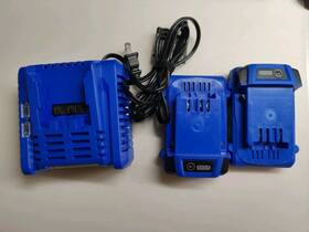Kobalt Krc-2445-04 24v 2 Pack 2ah Batteries Kb234-03 With Charger