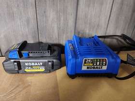 Kxb-424-03 Kobalt 4.0 Battery And Charger Kxb-424-03 Kobalt 4.0 Battery And Charger