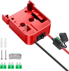 Koezeoi 313036566533 1 Packs Power Wheel Adapter For Milwaukee M18 Battery 18v Ba