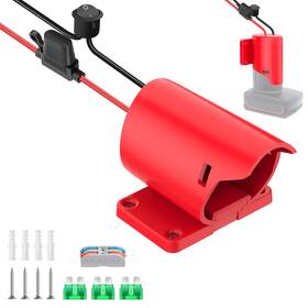Koezeoi 791307217030 Power Wheel Adapter For Milwaukee M12 Battery 12v Battery