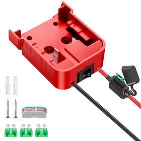 Koezeoi 791307217146 1 Packs Power Wheel Adapter For Milwaukee M18 Battery 18v Wheel