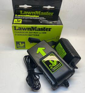 Lawnmaster 24lsc01-etl Battery Charger 24vdc Max Li-ion - Prepaid Shipping