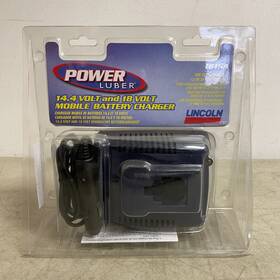 Lincoln 1815a Powerluber Fast Mobile Charger 12/24v For 14.4v And 18v Guns